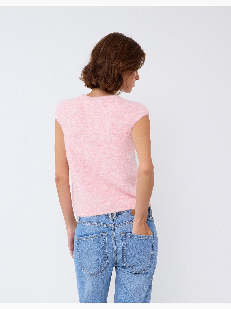 Gilet con bottoni, mo fashion Arancione - Kiabi