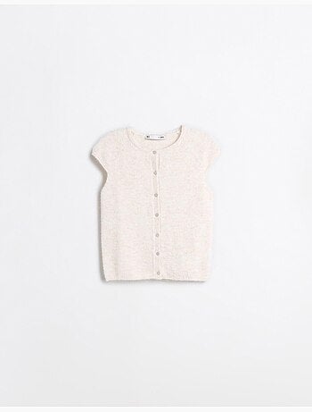 Gilet con bottoni, mo fashion