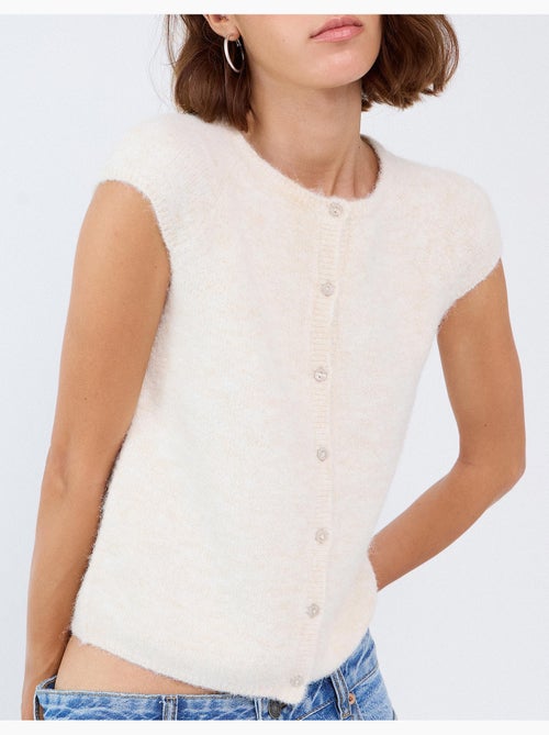 Gilet con bottoni, mo fashion - Kiabi