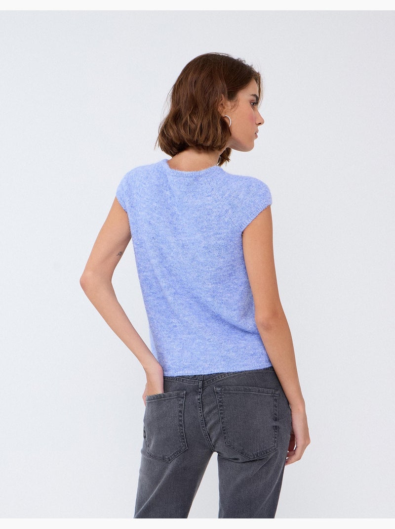 Gilet con bottoni, mo fashion Blu - Kiabi