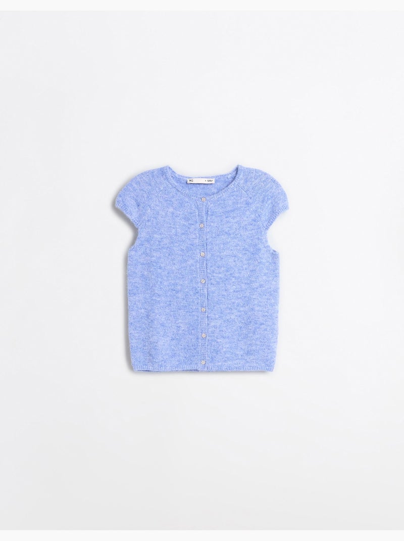 Gilet con bottoni, mo fashion Blu - Kiabi