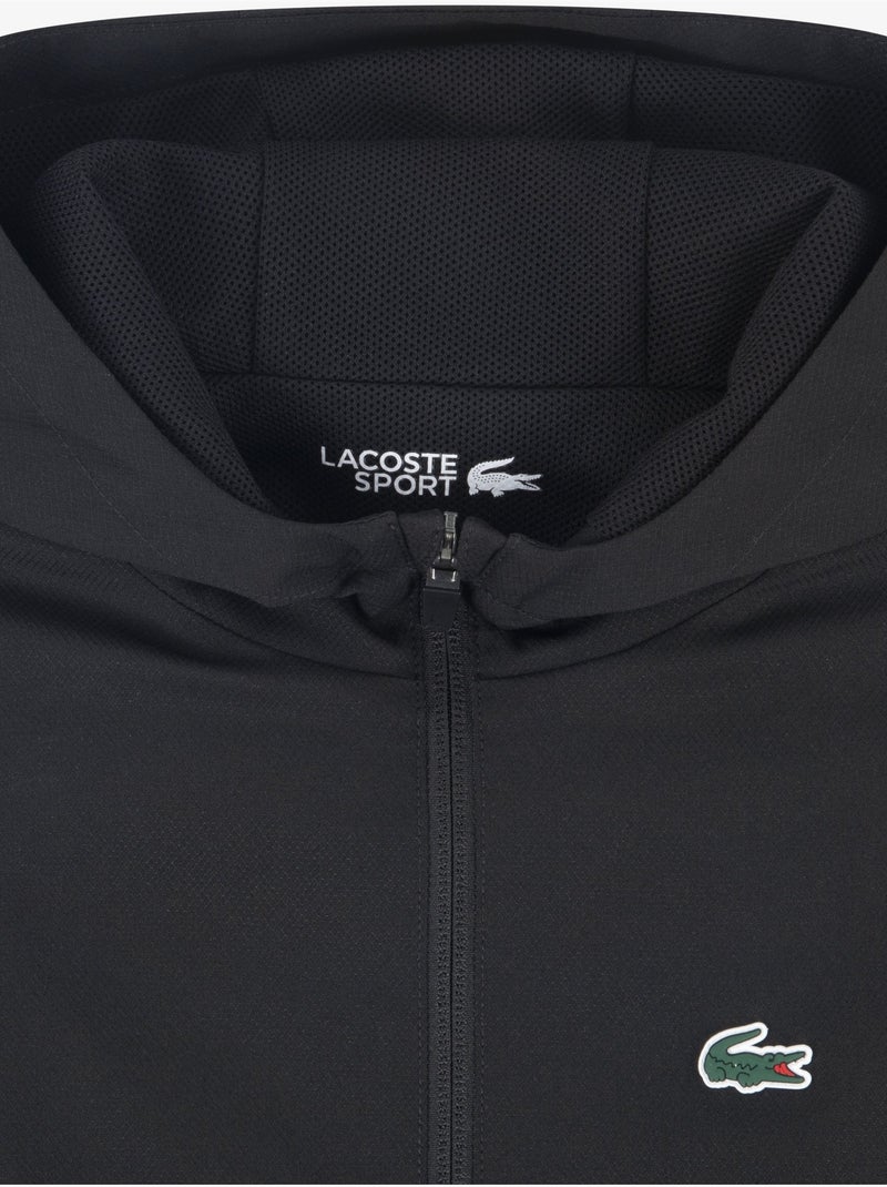 Gilet con cappuccio - lacoste Nero - Kiabi