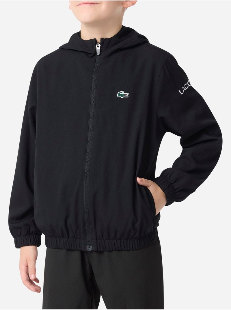 Gilet con cappuccio - lacoste Nero - Kiabi