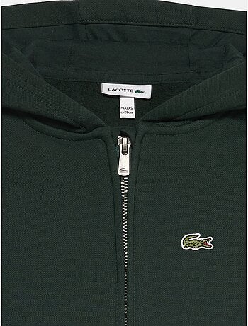 Gilet con cappuccio - lacoste
