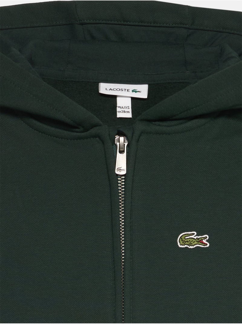 Gilet con cappuccio - lacoste Verde scuro - Kiabi