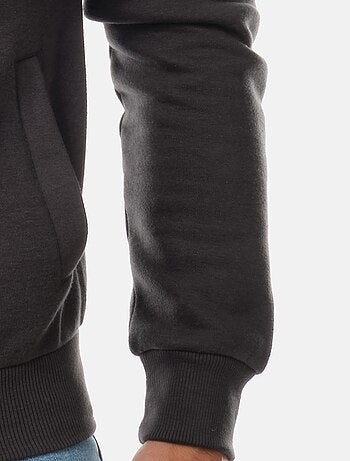 Gilet con cappuccio e cerniera