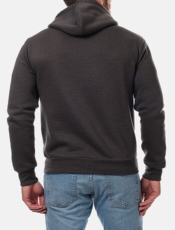 Gilet con cappuccio e cerniera