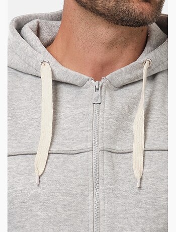 Gilet con cappuccio e cerniera