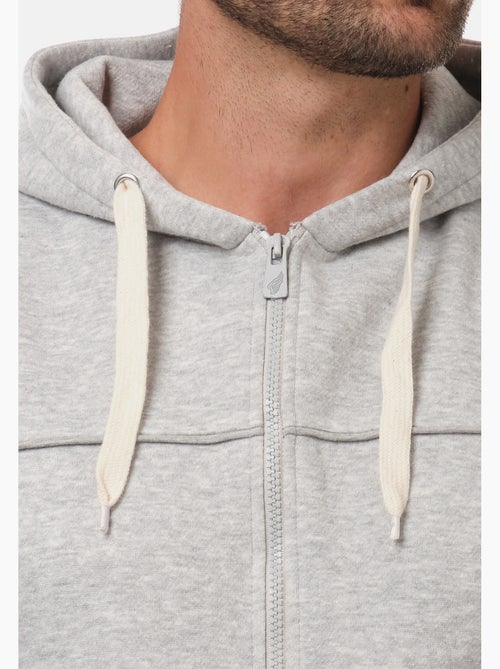 Gilet con cappuccio e cerniera - Kiabi