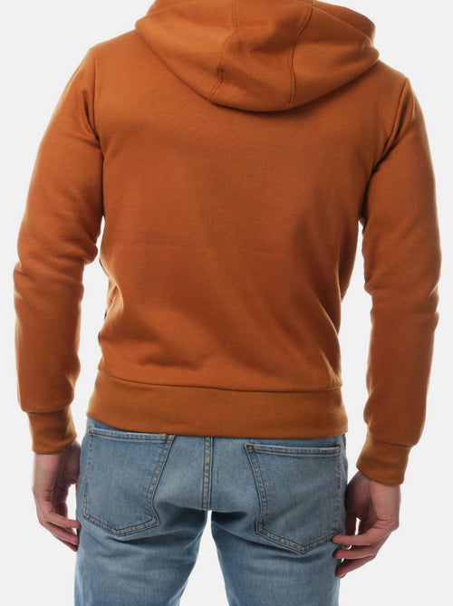 Gilet con cappuccio e zip - Kiabi
