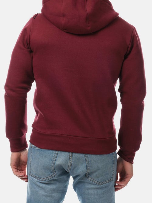 Gilet con cappuccio e zip - Kiabi