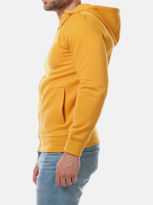 Gilet con cappuccio e zip - Kiabi