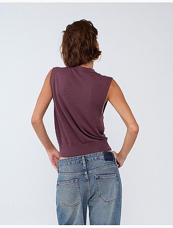 Gilet con cashmere, mo fashion