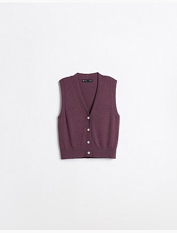 Gilet con cashmere, mo fashion