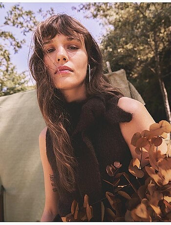 Gilet con collare, mo fashion