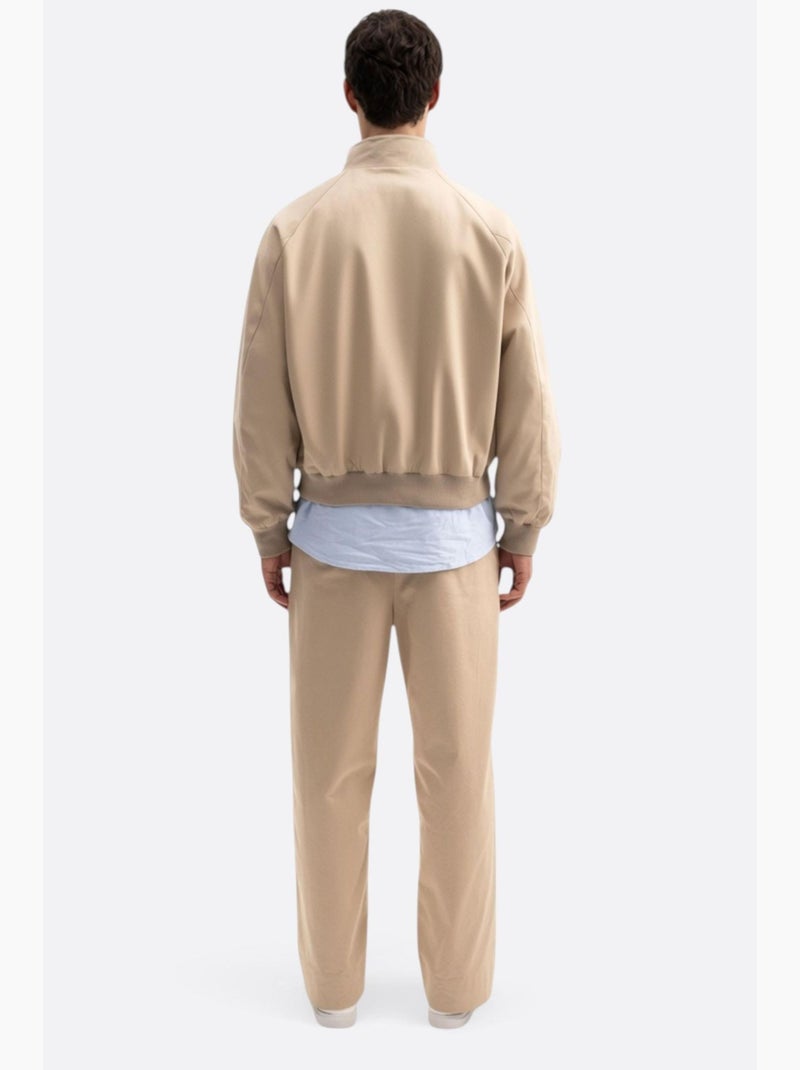 Gilet con colletto alla coreana giesto Beige argilla - Kiabi