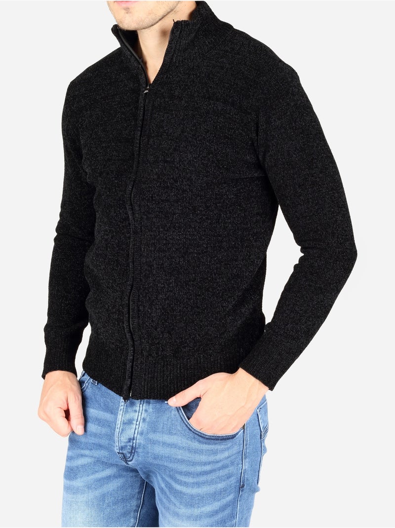 Gilet con collo alto - kenzarro Nero - Kiabi