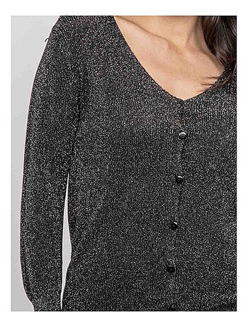 Gilet con lurex KEVEL