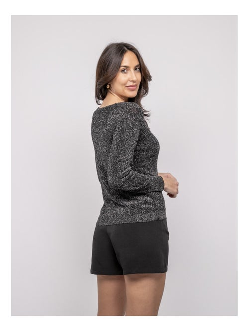 Gilet con lurex KEVEL - Kiabi
