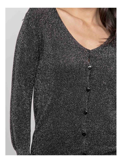 Gilet con lurex KEVEL - Kiabi