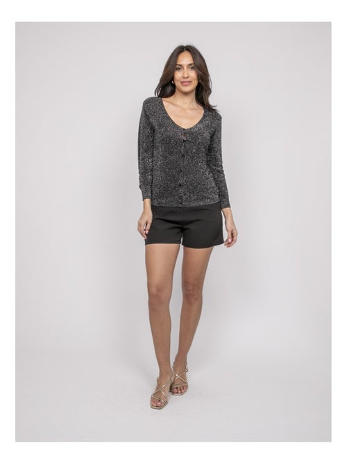 Gilet con lurex KEVEL - Kiabi