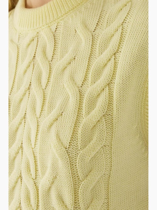 Gilet con motivo a treccia per capelli hiccup - Kiabi Gilet con motivo a treccia per capelli hiccup - Kiabi