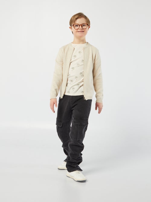 Gilet con zip - So Easy - Kiabi