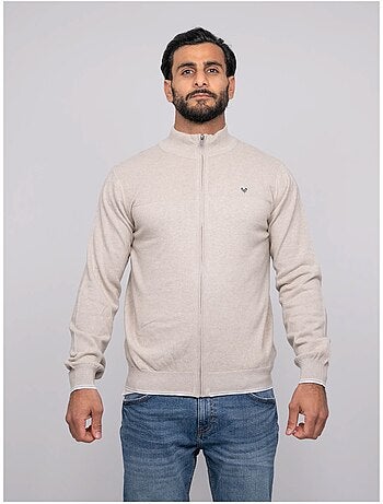 Gilet con zip AMOULIN