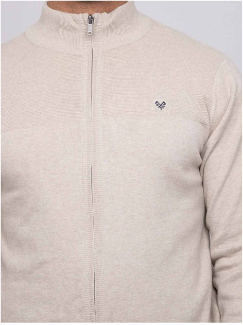Gilet con zip AMOULIN - Kiabi