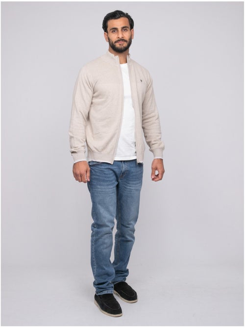 Gilet con zip AMOULIN - Kiabi