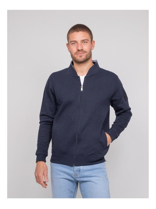 Gilet con zip cotone WALIVIO - Kiabi