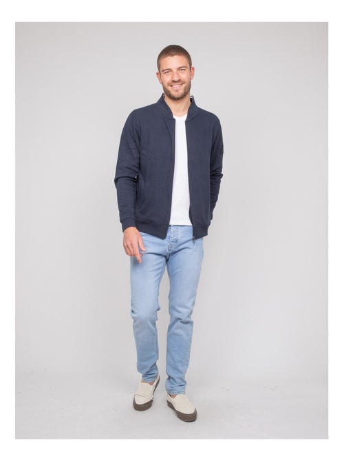 Gilet con zip cotone WALIVIO - Kiabi