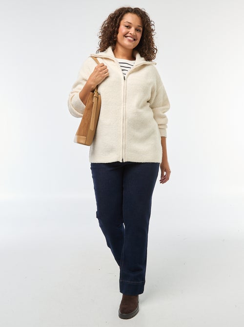 Gilet con zip e collo alla coreana - Kiabi