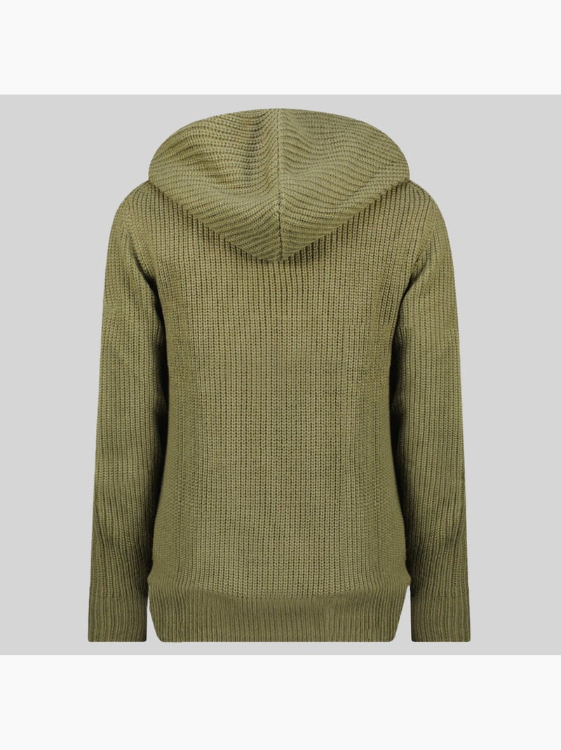 Gilet con zip flexibus – geographical norway Verde oliva - Kiabi