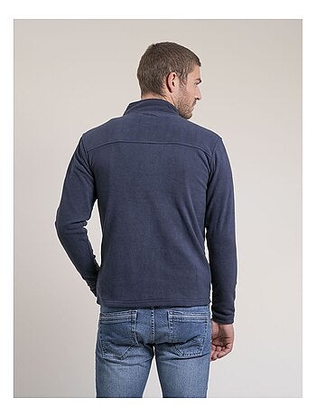 Gilet con zip in pile WECATLON