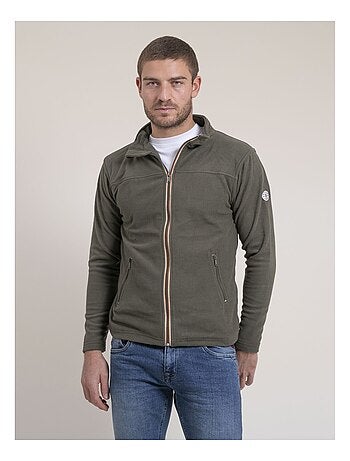 Gilet con zip in pile WECATLON