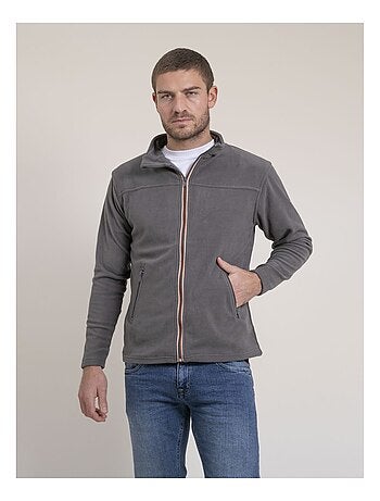 Gilet con zip in pile WECATLON