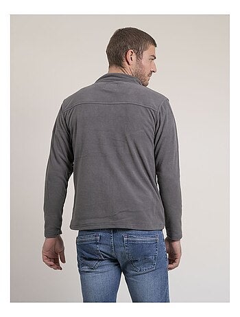 Gilet con zip in pile WECATLON