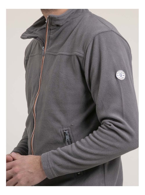 Gilet con zip in pile WECATLON - Kiabi