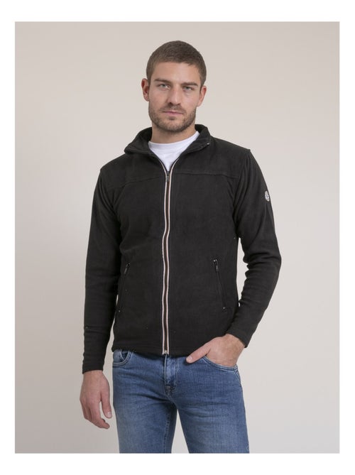 Gilet con zip in pile WECATLON - Kiabi