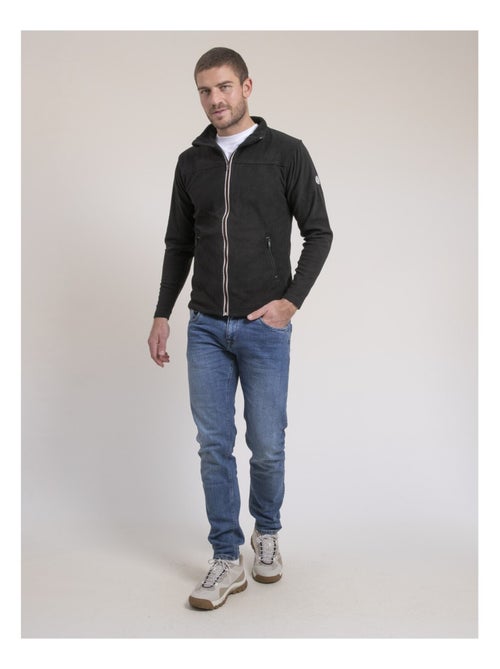 Gilet con zip in pile WECATLON - Kiabi