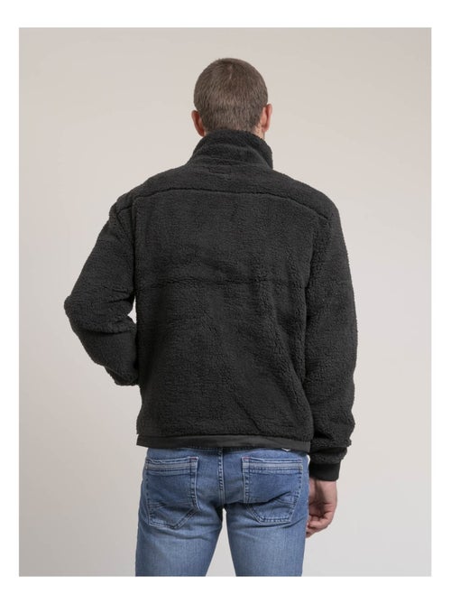 Gilet con zip in pile ZAMASKA - Kiabi