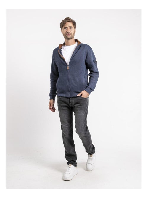 Gilet con zip WILFOX - Kiabi