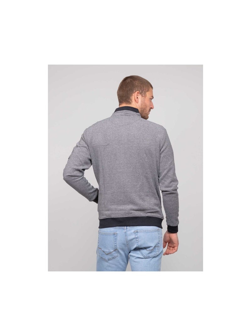 Gilet con zip WILOHAN Blu marino - Kiabi