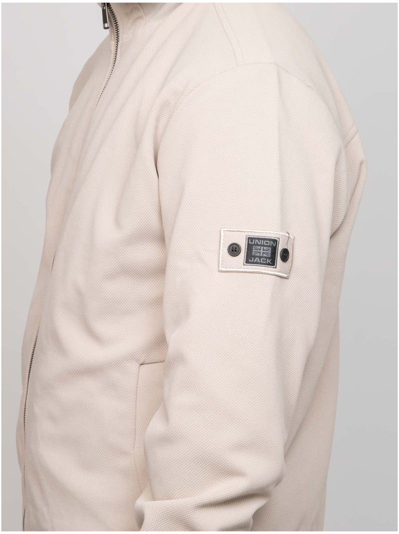 Gilet con zip ZOLAGANE Beige - Kiabi