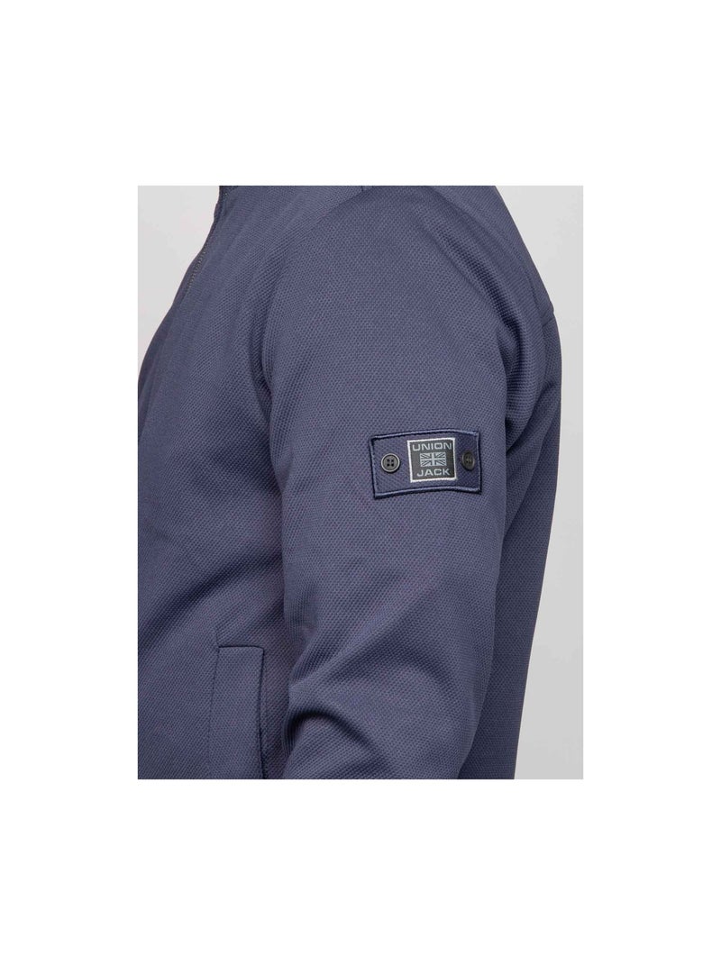 Gilet con zip ZOLAGANE Blu marino - Kiabi