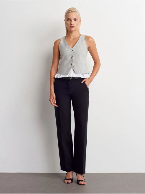 Gilet corto a righe dilvin - Kiabi Gilet corto a righe dilvin - Kiabi