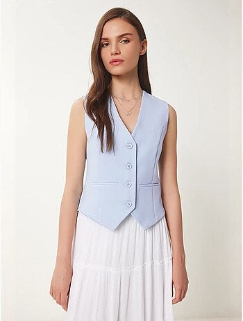 Gilet corto con bottoni istanbul