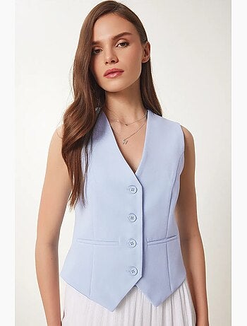 Gilet corto con bottoni istanbul