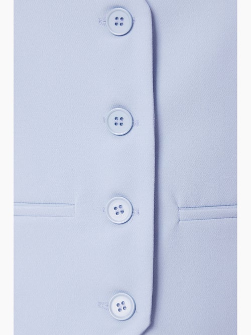 Gilet corto con bottoni istanbul - Kiabi